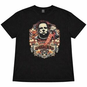 Halloween Michael Myers Welcome to Haddonfield Women's 2XL Graphic T-Shirt